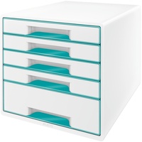 Leitz Schubladenbox WOW Cube 5 Schubladen,
