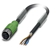 Phoenix Contact 1682867 Sensor-/Aktor-Steckverbinder, Elektronikkabel + Stecker, Schwarz, Grau