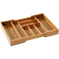 KESPER Variabler Besteckkasten Bambus 35 x 43 x 6,5