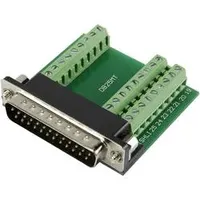 TRU Components DSUB25M-27TB-3 1229325 D-SUB Stecker 90 Polzahl: 25
