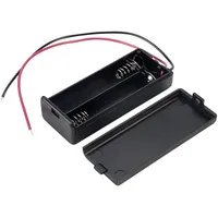 TRU Components SBH-421-2A Batteriebox 2x Micro (AAA) Kabel