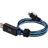 Ultron RealPower floating cable 2in1 Lade-/Datenkabel - Micro-USB Typ