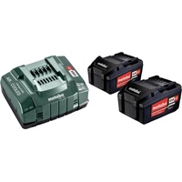 Metabo Basis-Set Li-Power 2 x 5.2 Ah + Schnellladegerät