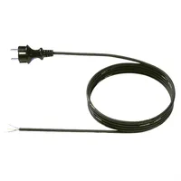 Bachmann 320.174 Strom Anschlusskabel Schwarz 32/AEH