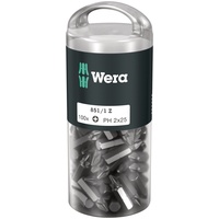 WERA 851/1 Z DIY Kreuzschlitz Bit PH2x25mm, 100er-Pack (05072441001)