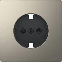 Merten Schuko-Steckdose Nickelmetallic 1 St.