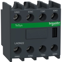 Schneider Electric Hilfsschalterblock, 10A, 2Ö+2S (LADN22)