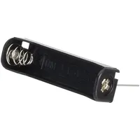 TRU Components BH-411-3P Batteriehalter 1x Micro (AAA) Kontaktpole