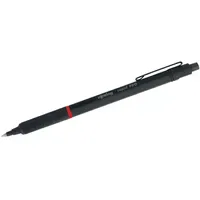 Rotring Kugelschreiber rapid Pro schwarz matt, Schreibfarbe: blau, 1