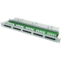 Telegärtner ISDN/Telephone Patch Panel MPPI25-H, Server Zubehör, Grau