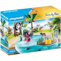 Playmobil Family Fun Spaßbecken mit Wasserspritze 70610