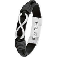 S.Oliver Armband Edelstahl Herrenschmuck Weiss Herren