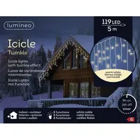 Lumineo Lichtervorhang LED 5 m Weiß