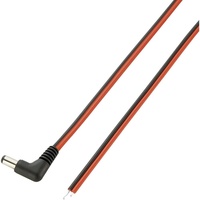 VOLTCRAFT Niedervolt-Anschlusskabel Niedervolt-Stecker - offene Kabelenden 5.5 mm 2.5