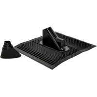 TechniSat Alu Dachziegel-Set, schwarz