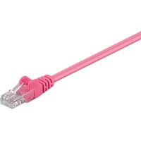 Goobay CAT 5e Patchkabel, U/UTP, Magenta