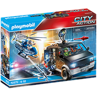 Playmobil City Action Polizei-Helikopter: Verfolgung des Fluchtfahrzeugs 70575