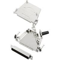 TRU Components TCD45ZF37DMPK 7708740 D-SUB Stiftleisten-Set 45 ° Polzahl: