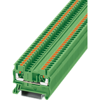 Phoenix Contact 3209513 Durchgangsklemme 5.2mm Zugfeder Grün