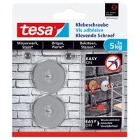 Tesa Klebeschraube für Mauerwerk und Stein rund (max. 5