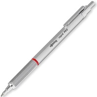 Rotring Rapid PRO Kugelschreiber Chrom mit Mine M-Blau