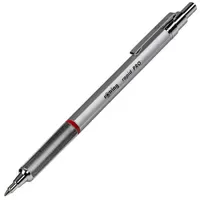 Rotring Kugelschreiber rapid Pro chrom, Schreibfarbe: blau, 1 St.