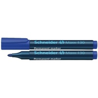 Schneider Maxx 130 113003 Permanentmarker Blau wasserfest: Ja