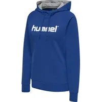 Hummel GO Baumwoll Logo Hoodie Damen true blue S
