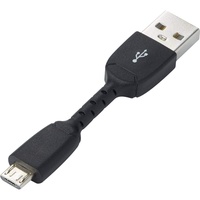 Renkforce USB 2.0 USB-A Stecker, USB-Micro-B Stecker 0.05 m
