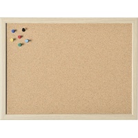 Magnetoplan 121923 Korkpinnwand Braun Kork 80cm x 60cm, 3
