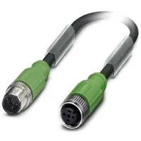 Phoenix Contact 1500868 Sensor-/Aktor-Steckverbinder, konfektioniert M12 Stecker, gerade, Buchse,