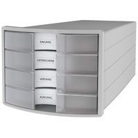 HAN Impuls Schubladenbox A4, transparent/transparent (1012-63)