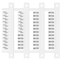 Finder 060.48 Beschriftungsschild 48 St.