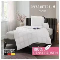 SPESSARTTRAUM Gänsedaunenbettdecke SPESSARTTRAUM "Premium****, hergestellt in Deutschland, Bettdecken für