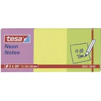 Tesa Notizblätter, 3 x 80 Blätter