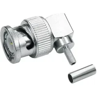 Telegärtner 100023458 100023458 BNC-Steckverbinder Stecker, gewinkelt 75 Ω 1