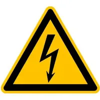 FP Warnschild Folie SL 50 mm Warnung vor gefährlicher