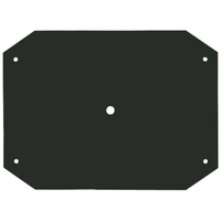 Telegärtner B06015A0016 LWL Abdeckplatte für Spleiakassetten Schwarz