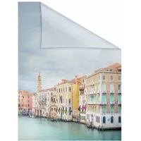 Lichtblick Fensterfolie "Vendig" 1 St., blickdicht, strukturiertKlebepunkte, selbstklebend, Sichtschutz
