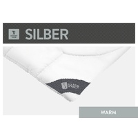 SPESSARTTRAUM »Silber«, warm, (1 St.), hergestellt in Deutschland, allergikerfreundlich