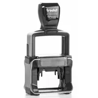 Trodat Textstempel, individualisierbar 5200 selbstfärbend schwarz ohne Logo, 1