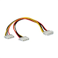 Roline Y-Kabel 4 pol. HDD / 2x 4 pol.