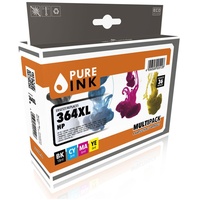 Pure Ink HP364MP4XL CMYK Druckerpatrone