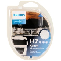 Philips Automotive 53277728 Halogen Leuchtmittel MasterDuty BlueVision 24V H7