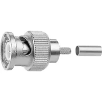 Telegärtner 100027507 100027507 BNC-Steckverbinder Stecker, gerade 75Ω