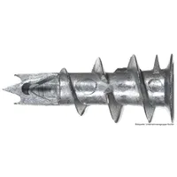 Fischer Gipskartondübel Metall GKM 31 mm 100 Stück