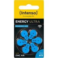 Intenso Energy Ultra Hörgeräte Batterie PR 44-675 6er Blister
