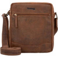 GREENLAND Nature Montenegro Umhängetasche Leder 21 cm natur
