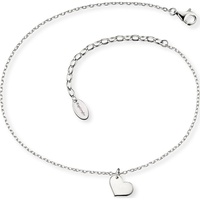 Engelsrufer Fußkette Herz 925er rhodiniert