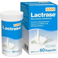Pro Natura Lactrase 6.000 FCC Kapseln 60 St.